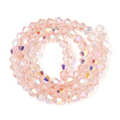 Transparent Glass Beads Strands LS-EGLA-N021-4mm-05-1
