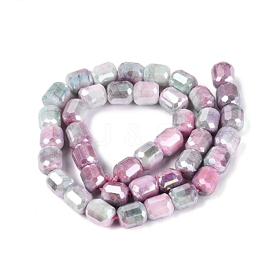 Anti-Tarnish Electroplate Glass Beads Strands EGLA-N027-03A-04-1