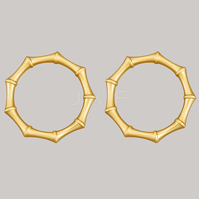 6Pcs Alloy Napkin Rings AJEW-CP0009-05G-1