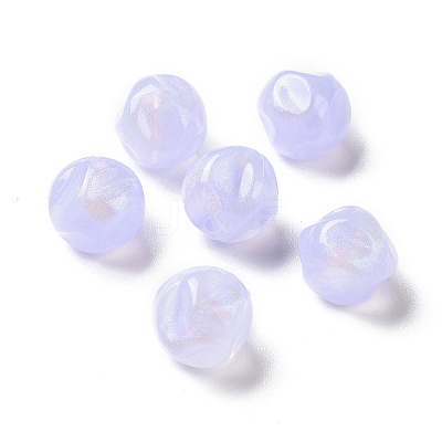Opaque Acrylic Beads OACR-E014-16D-1