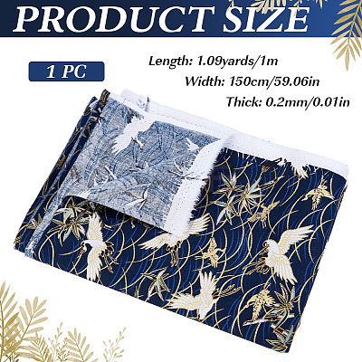 Japanese Style Cotton Fabric DIY-WH0589-004A-02-1