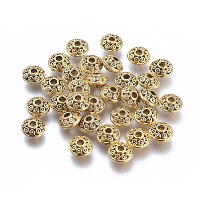 Tibetan Style Alloy Spacer Beads X1-GLF0725Y-NF-1