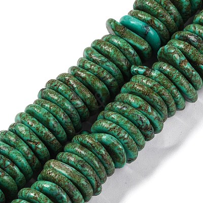 Graduated Synthetic Turquoise Beads Strands G-A237-01F-1