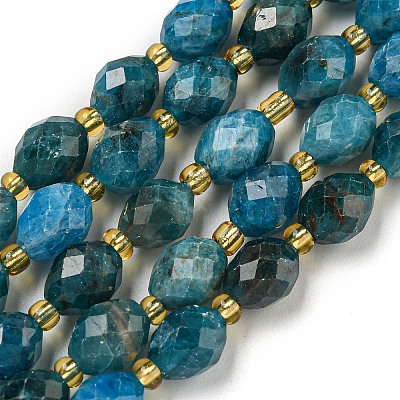 Natural Apatite Beads Strands G-N342-48-1