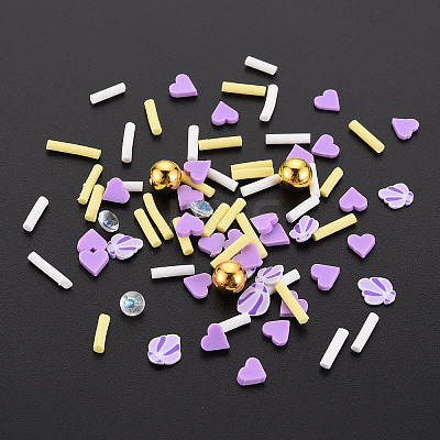 Handmade Polymer Clay Cabochons X-CLAY-N006-152-1