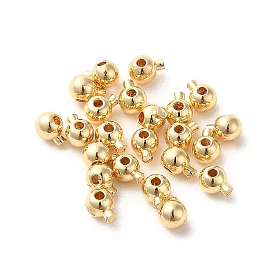Brass Crimp Beads X-KK-F826-04LG-1