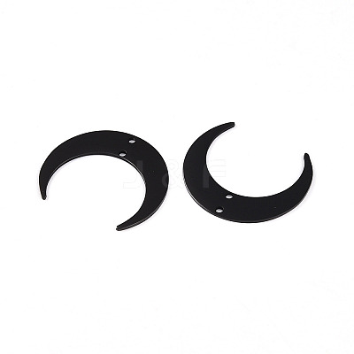 Ion Plating(IP) 201 Stainless Steel 2-Loop Link Pendants STAS-N090-LA038-01-1