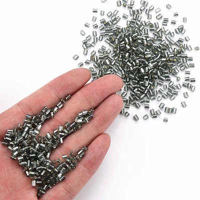8/0 Glass Bugle Beads SEED-S032-07A-52-1