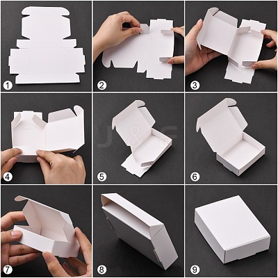 Kraft Paper Gift Box CON-K003-03A-02-1
