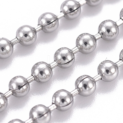 304 Stainless Steel Ball Chains CHS-F009-01B-P-1