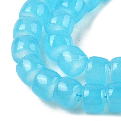 Baking Plating Glass Beads Strands X1-GLAA-H036-01G-1