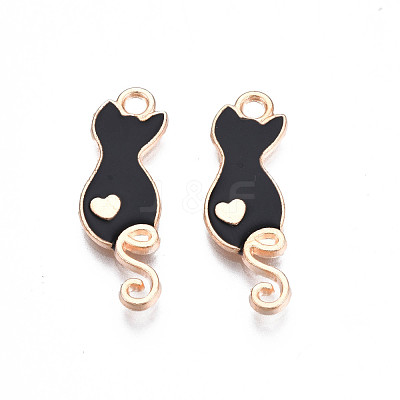 Alloy Enamel Pendants ENAM-S115-144A-1