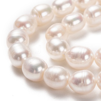 Natural Cultured Freshwater Pearl Beads Strands PEAR-L033-75-01-1