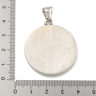 316 Surgical Stainless Steel Pendants STAS-E212-58AS-1