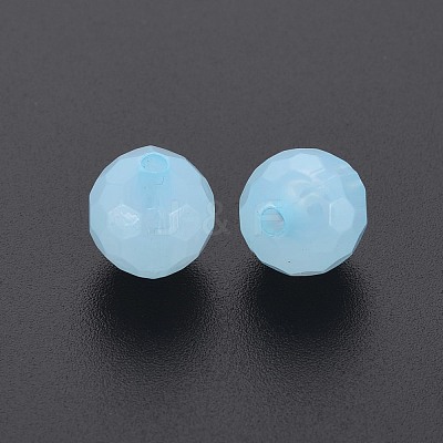 Imitation Jelly Acrylic Beads MACR-S373-97A-E08-1