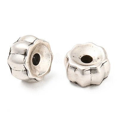 Rack Plating Eco-Friendly Brass Beads KK-M258-04AS-1