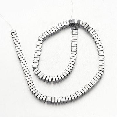 Electroplate Non-magnetic Synthetic Hematite Bead Strands G-F300-20A-01-1