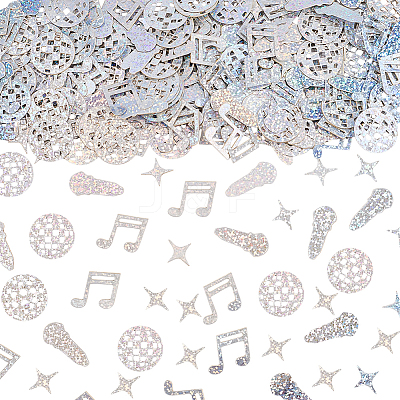 3Bags Paper Laser Disco Confetti DIY-CP0013-90B-1