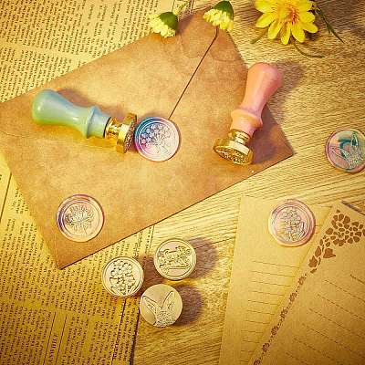 DIY Wax Seal Stamp Kits DIY-CP0002-61-1