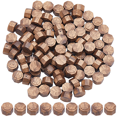 100Pcs Octagon Sealing Wax Particles DIY-CP0009-40A-1