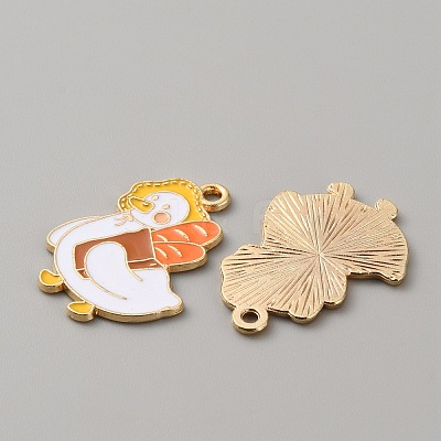 Alloy Enamel Pendants ENAM-CJC0015-15A-1