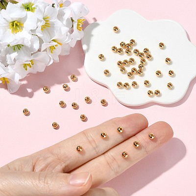 SHEGRACE Brass Beads XGR0057G-23G-1