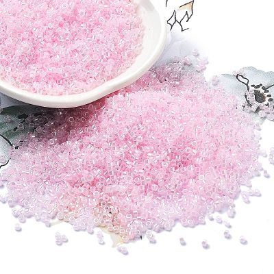 Transparent Colours Glass Seed Beads SEED-H003-01C-1
