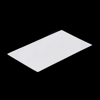 Ear Print Paper Earring Display Cards CDIS-C006-04-1