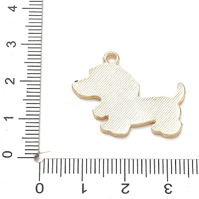 Alloy Enamel Pendants AL-CBAD3B4-05G-1