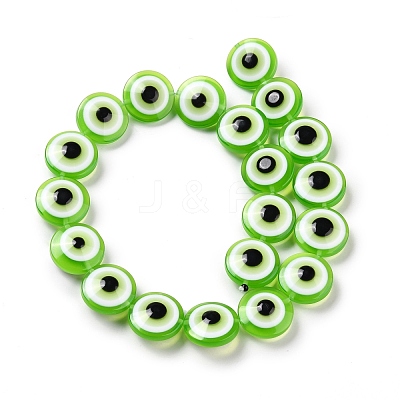 Resin Imitation Lampwork Beads Strands RESI-F032-01A-1