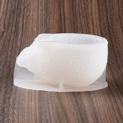 3D Hedgehog Shape Candle Holder Silicone Molds DIY-I111-02-1