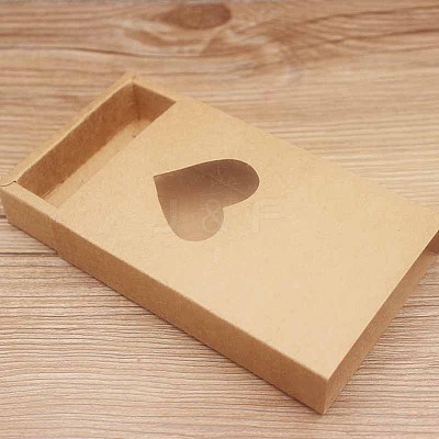Foldable Kraft Paper Sliding Boxes CON-L018-H01-1
