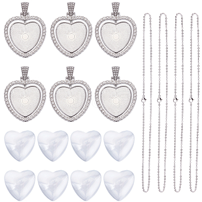 DIY Necklace Making Kits DIY-SP0006-89C-1