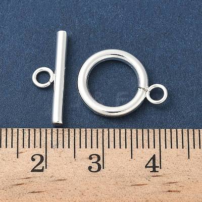 Brass Toggle Clasps KK-Q765-01S-1