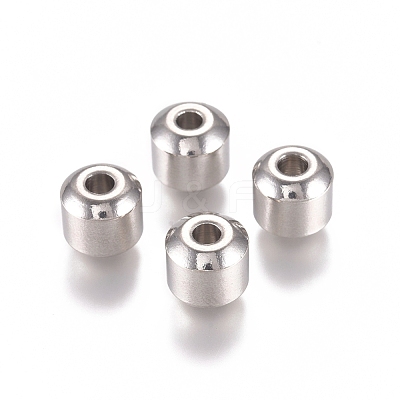 Tarnish Resistant 201 Stainless Steel Beads X-STAS-G225-36P-02-1