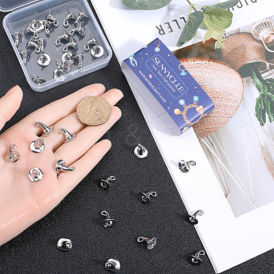 40Pcs Alloy Pendants FIND-SC0006-76P-1