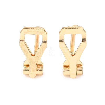 316 Surgical Stainless Steel Clip-on Earring Findings STAS-P397-02G-1
