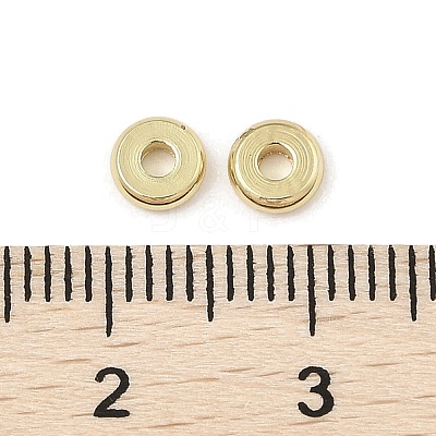 Rack Plating Brass Spacer Beads KK-A235-02G-03-1