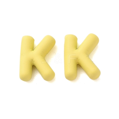 Spray Painted Alloy Pendants FIND-C062-08K-1