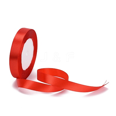 Single Face Solid Color Satin Ribbon SRIB-S051-15mm-026-1