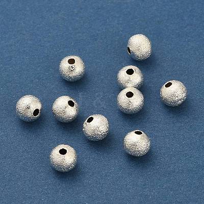Round Brass Beads KK-A276-01B-S-1