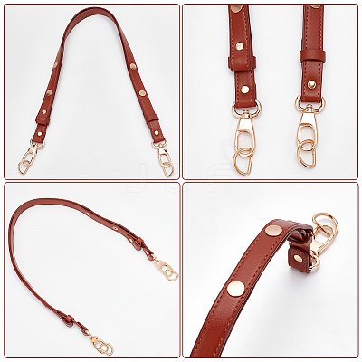 Adjustable PU Leather Bag Handles FIND-WH0135-72A-1