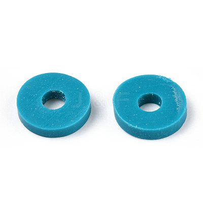 Handmade Polymer Clay Beads CLAY-T019-02B-1