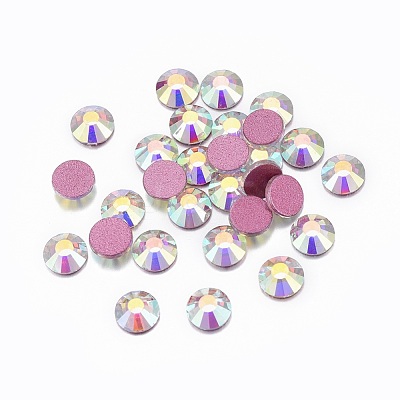Glass Rhinestone Cabochons RGLA-A019-SS16-A101-1
