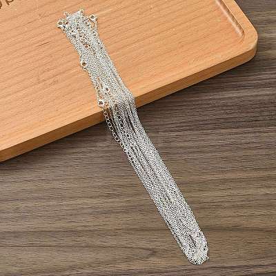 Iron Cable Chain Necklace Making MAK-YW0001-13-1