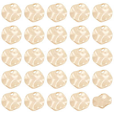 Brass Charms KK-BC0005-24G-NF-1