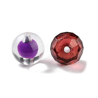Transparent Acrylic Beads X1-MACR-L005-02-1