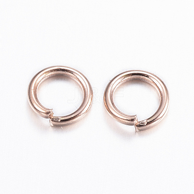 304 Stainless Steel Open Jump Rings STAS-E147-59RG-1