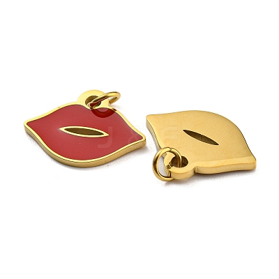 Ion Plating(IP) 304 Stainless Steel Pendants X-STAS-O003-01G-1