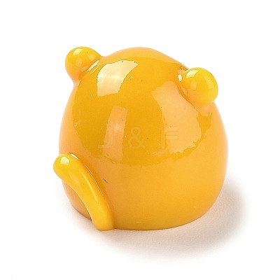 Cute Resin Animal Ornaments RESI-I052-01D-1